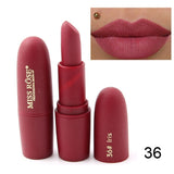 New MISS ROSE Lipstick Matte Waterproof Velvet Lip Stick 18 Colors