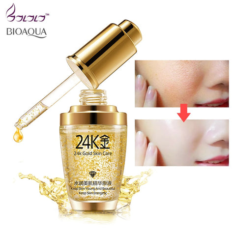 BIOAQUA 24K Gold Face Cream Whitening Moisturizing