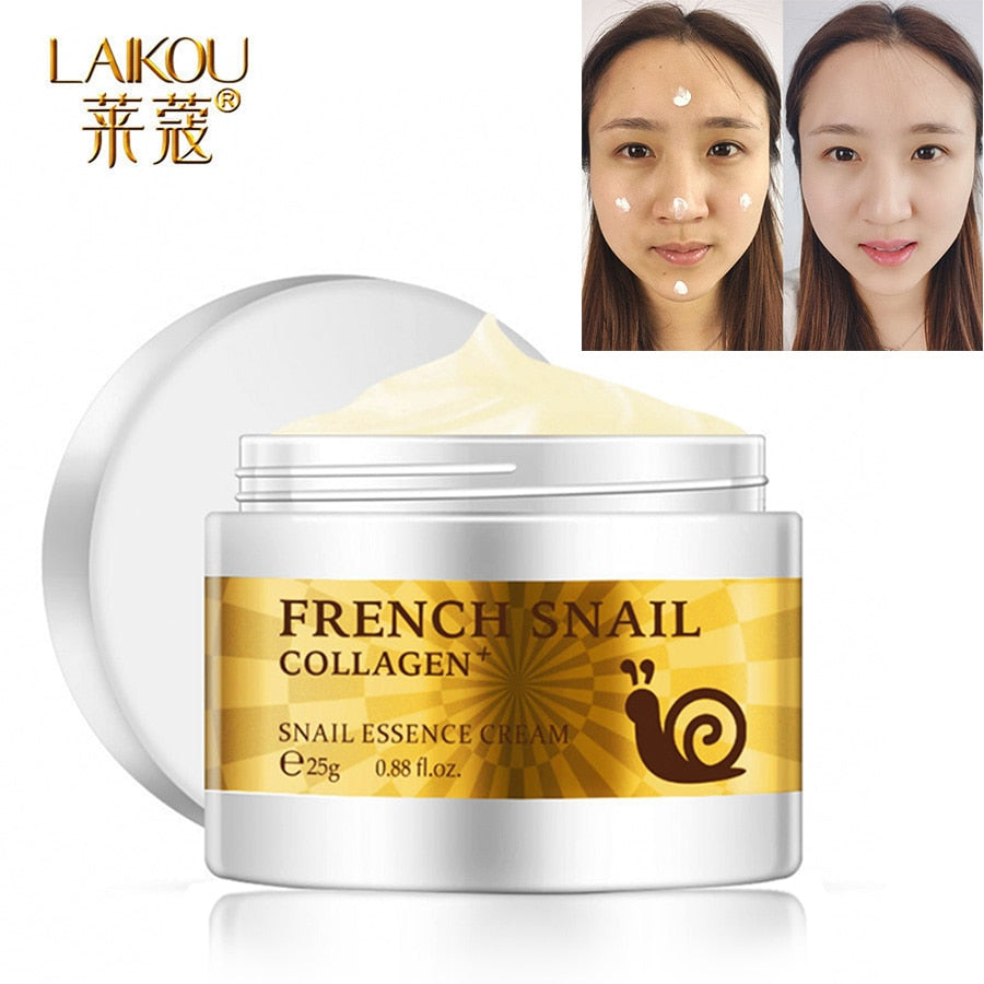 LAIKOU Brand Snail Face Cream Acne Scar Removal cream