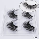 SEXYSHEEP 1/2 pairs natural false eyelashes