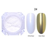 1g Mirror Glitter Nail Chrome Pigment Shell Dazzling