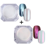 1g Mirror Glitter Nail Chrome Pigment Shell Dazzling