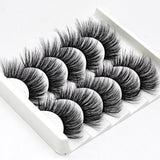 2018 NEW 13 Styles 5Pairs Mink Hair False Eyelashes