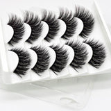 2018 NEW 13 Styles 5Pairs Mink Hair False Eyelashes