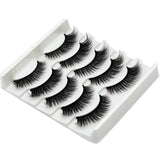 2018 NEW 13 Styles 5Pairs Mink Hair False Eyelashes