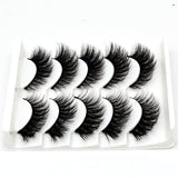 2018 NEW 13 Styles 5Pairs Mink Hair False Eyelashes